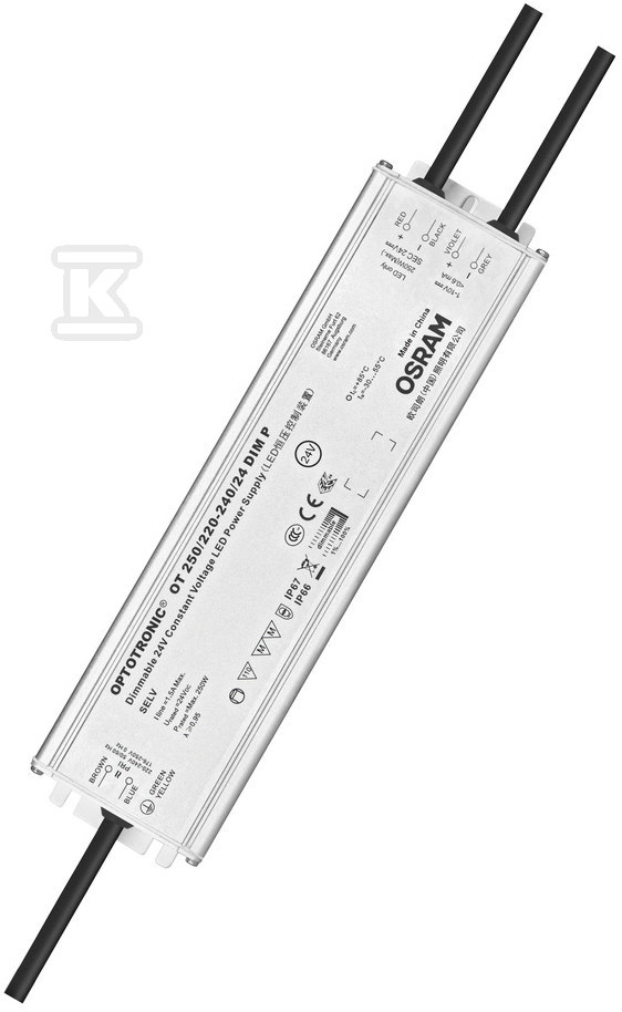 Zasilacz OT 250W 220-240V/24 DIM P - 4052899545908